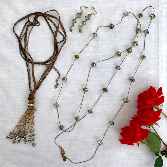 Macy's Jewelry - 3 Piece Crystal Jewelry Mix & Match Set